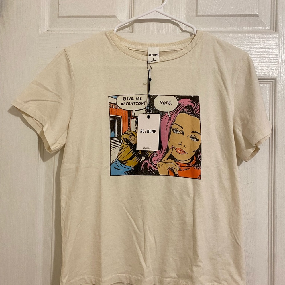 New with tags re/done “give me attention”